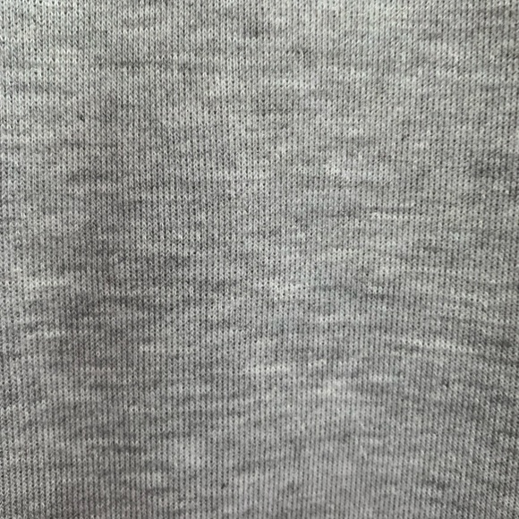 FINAL PRICE NWT Bebe Hoodie: Heather Gray Front Signature Logo Zipper Pockets L - Picture 6 of 9